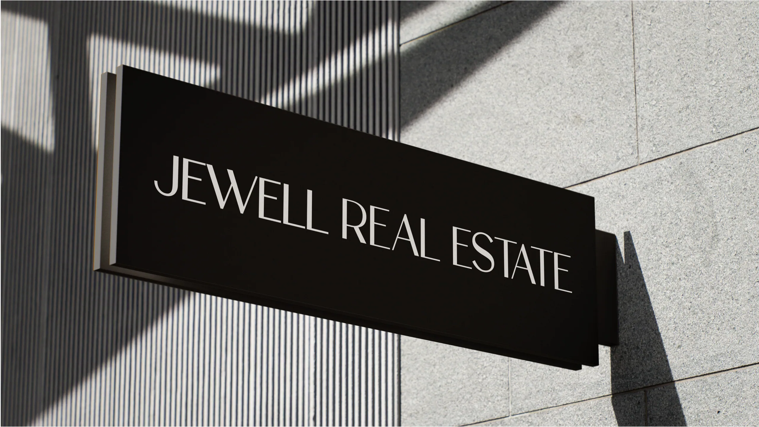 Jewell Real Estate brand identity system from a Northera real estate branding sprint